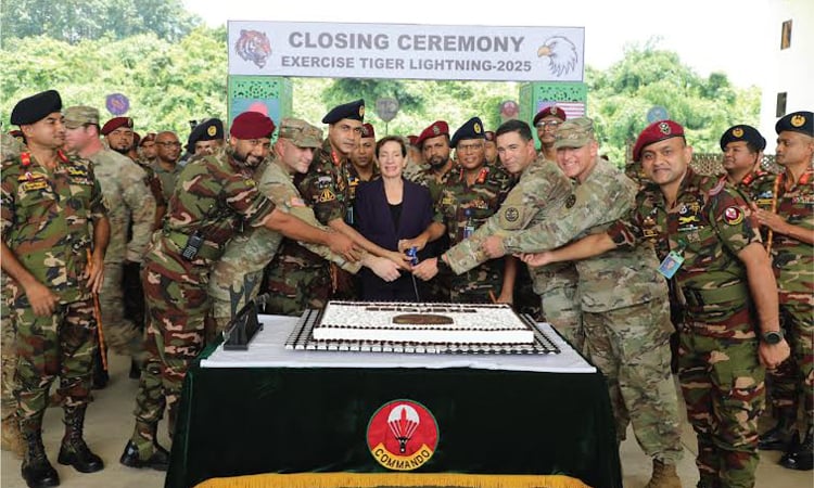 Bangladesh army, US National Guard conclude weeklong joint exercise: ISPR