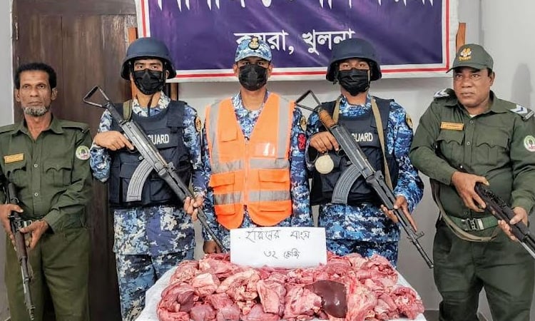 BCG seizes 32 kgs of venison in Koyra