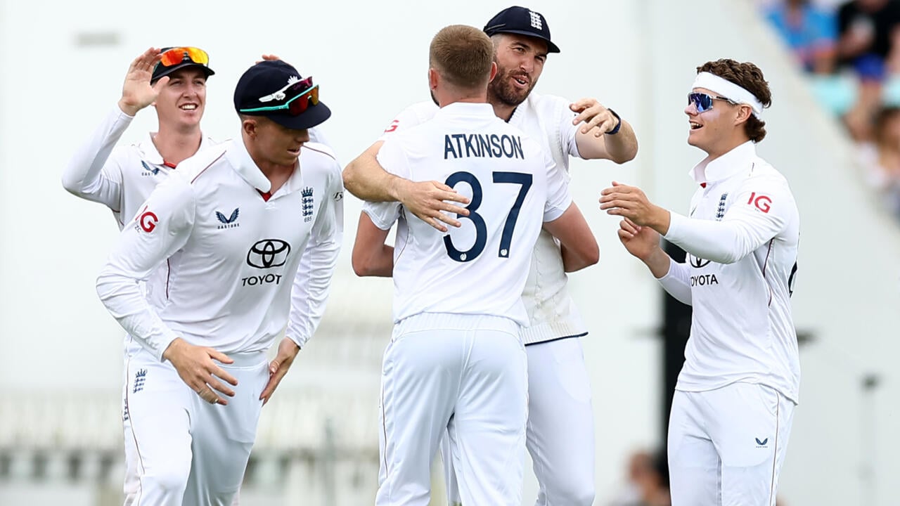 England openers run riot in India finale after Atkinson strikes