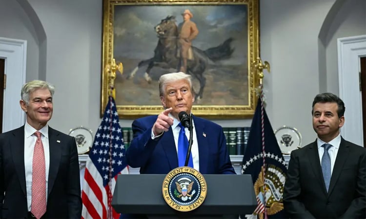 'Win-win' and still pushing: reactions to Trump tariffs