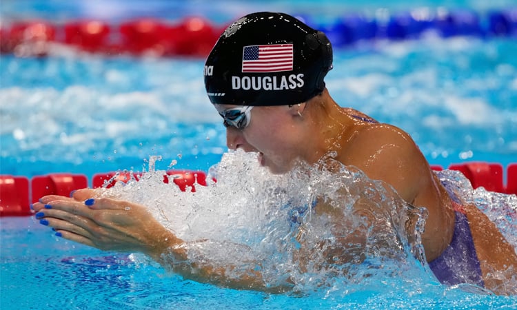 Douglass dedicates world gold to stricken US after 'rough' week
