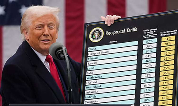 World economies reel from Trump's tariffs punch