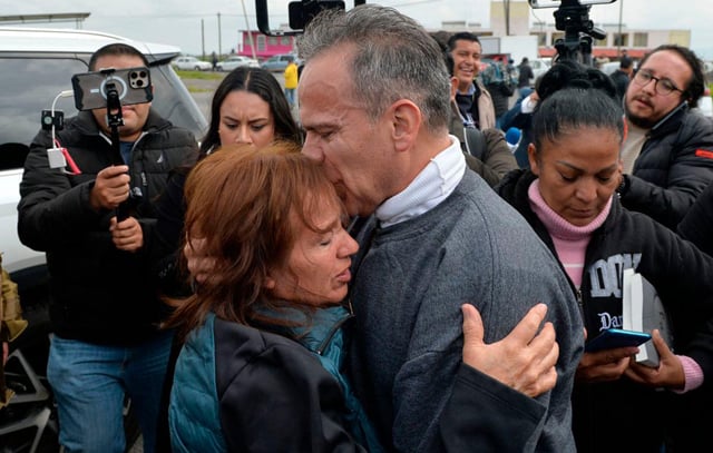 Mexican walks free, acquitted after 20 years behind bars