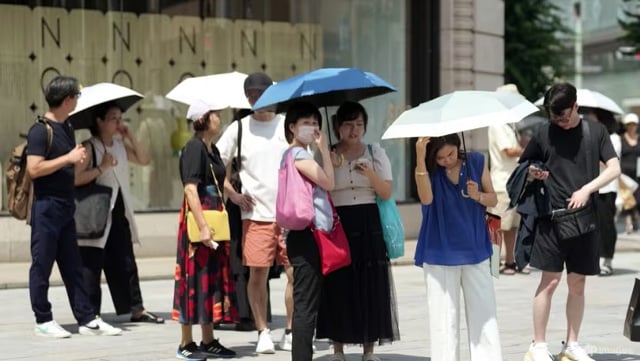 Japan sweats through hottest July on record