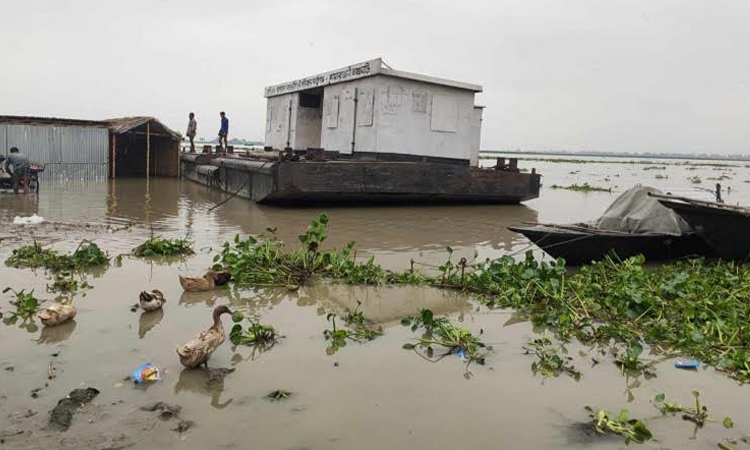 Major Rivers swell in Gaibandha