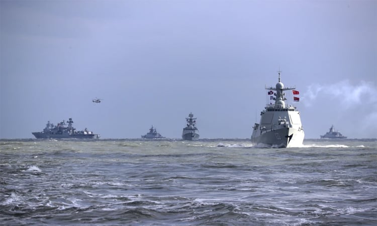 China, Russia start joint drills in Sea of Japan