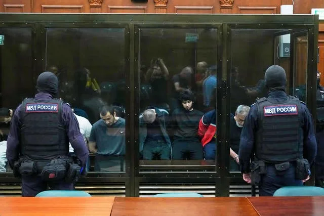 Suspects on trial over Moscow venue attack that killed 149