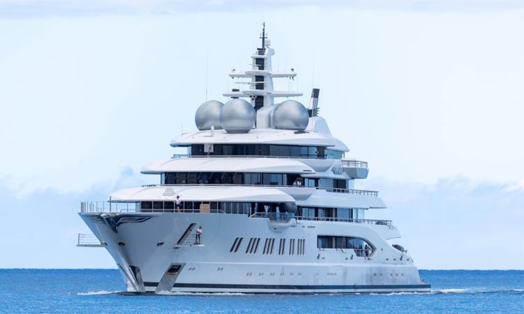 Russian oligarch's superyacht to be auctioned in US