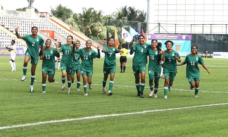 History beckons Bangladesh women's football team