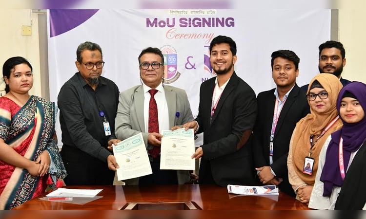 MoU between NU and NUSDF signed to enhance students' skills