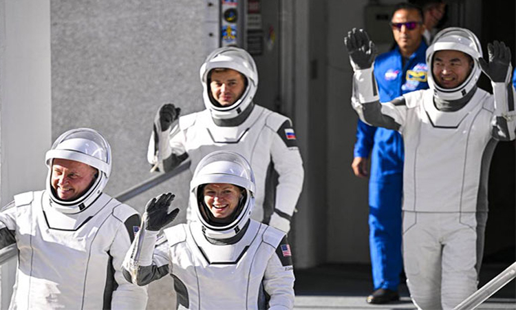 Four astronauts home from space station after splashdown