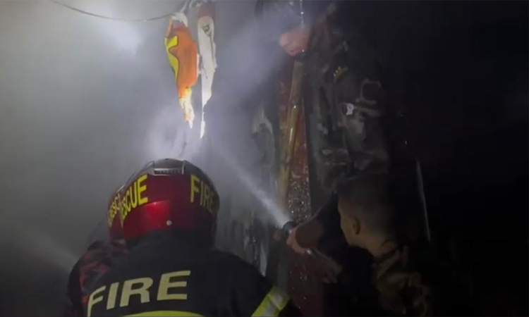 Factories, shops gutted in Sebarhat Market fire at Senbag, causing loss of several hundred crore