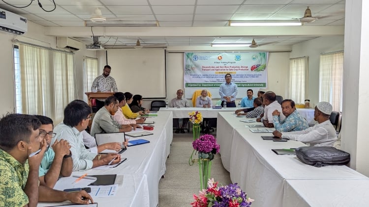 Four day workshop on bio-pesticides begins in BAU