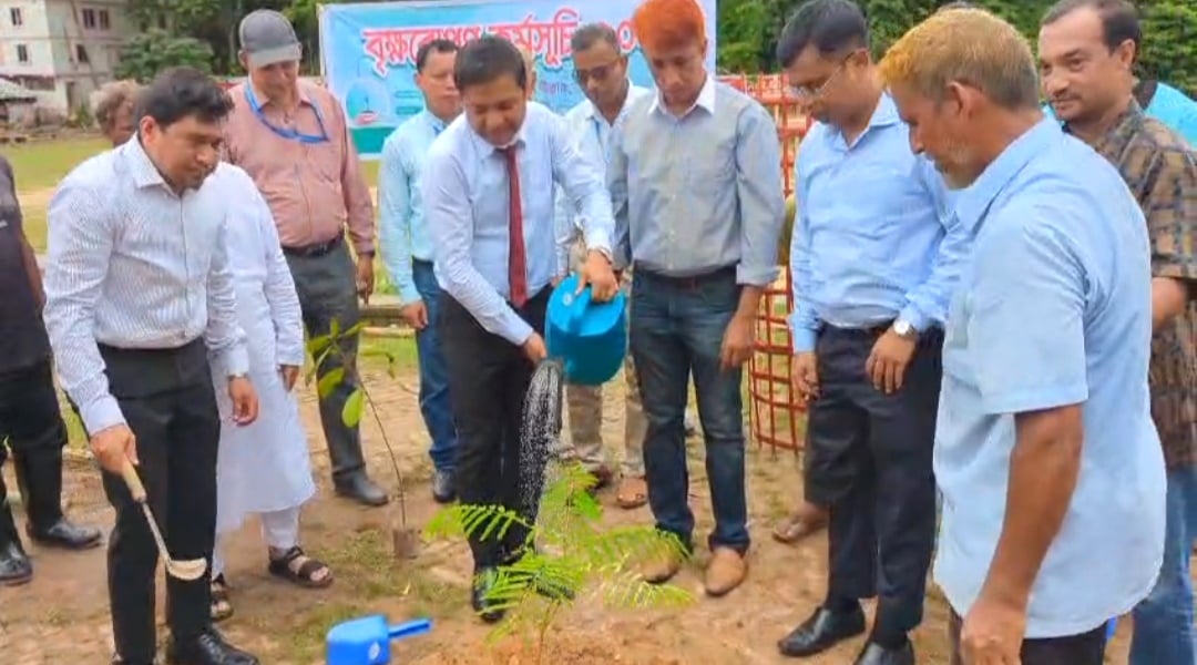 Rangamati municipality launches tree plantation campaign 