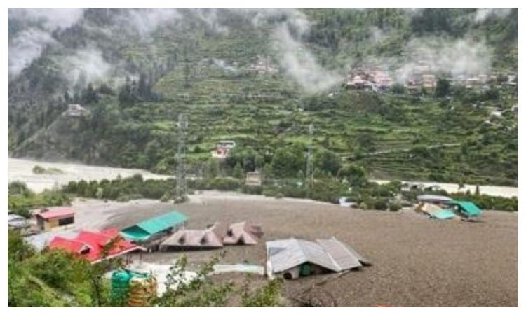 Potentially deadly flood smashes Indian Kashmir mountain village