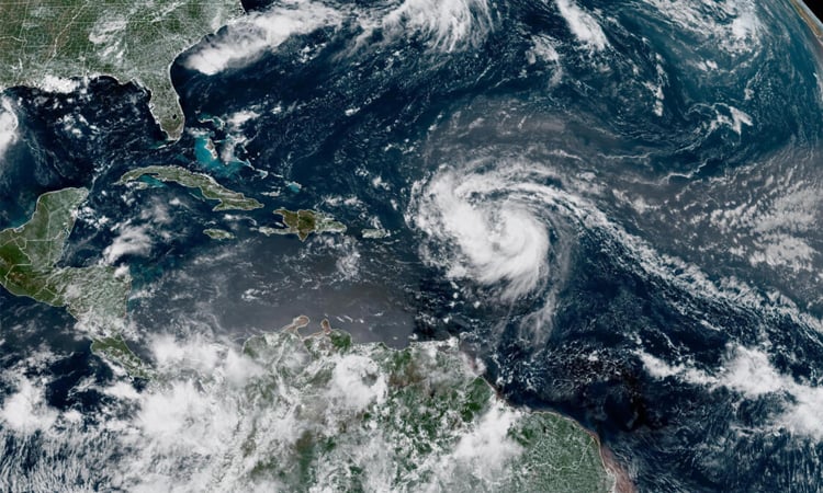 Hurricane Erin intensifies in Atlantic, eyes Caribbean