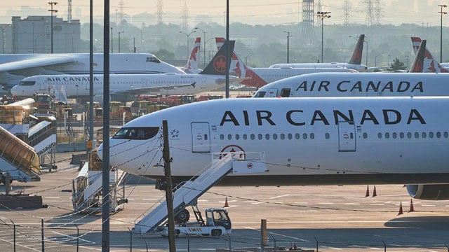 Air Canada flights grounded as government intervenes in strike