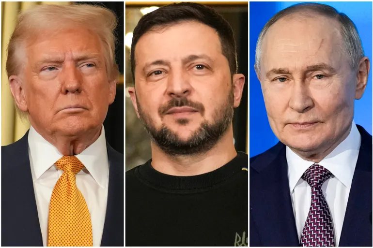 Russia, Ukraine launch drones before Zelensky-Trump summit
