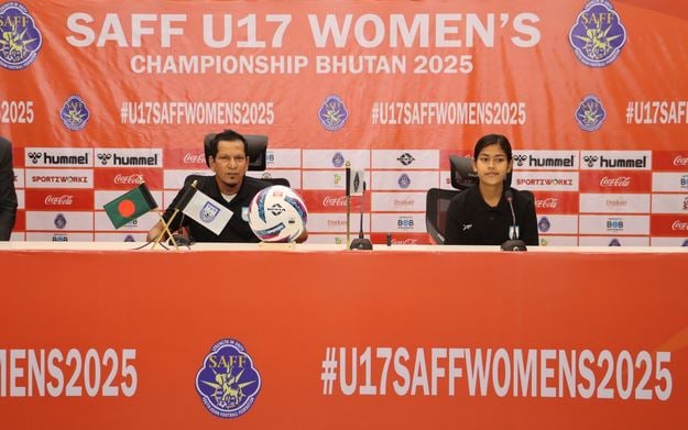 U-17 women’s football team to start SAFF campaign tomorrow