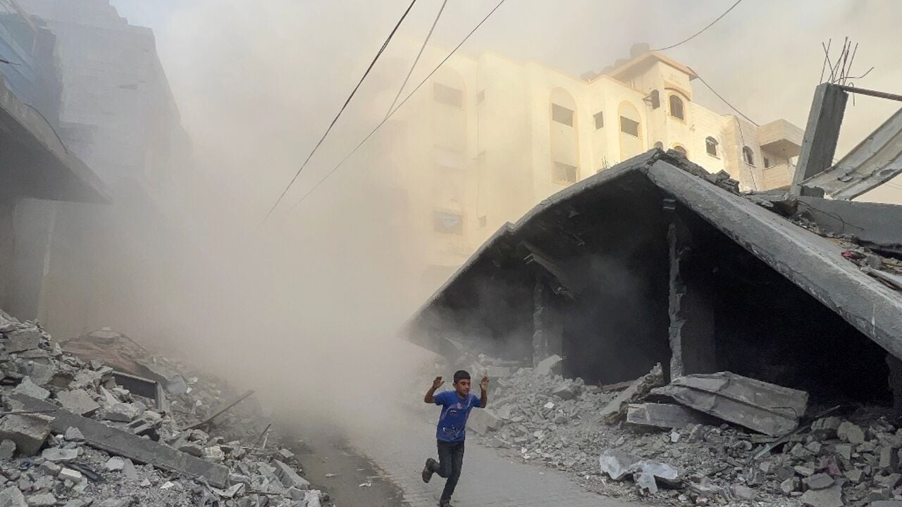 Israel PM orders talks to free 'all our hostages' as army pounds Gaza City