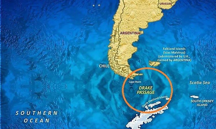 7.5 magnitude earthquake in the Chilean Antarctic