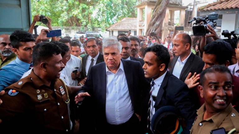 Sri Lanka opposition says ex-leader jailed to stop comeback