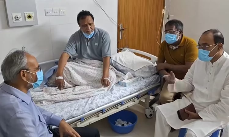 BNP leader Abdus Salam hospitalized, condition stable
