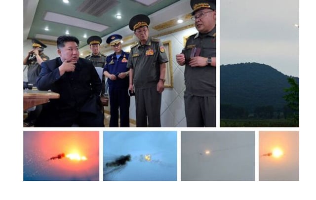 North Korea test-fires two new air defence missiles: KCNA