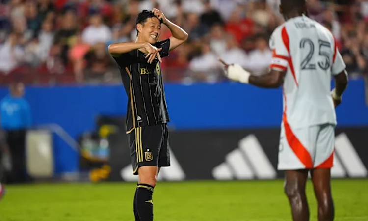 Son scores first MLS goal as LAFC draw 1-1 with Dallas