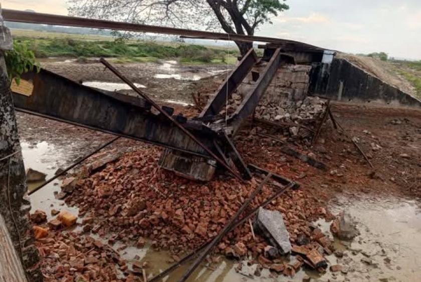 Myanmar junta says historic railway bridge 'bombed'