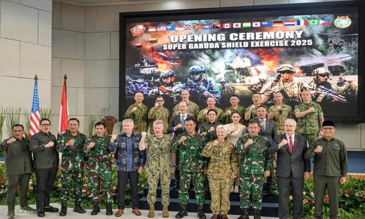 Indonesia, US and allies launch joint military drills