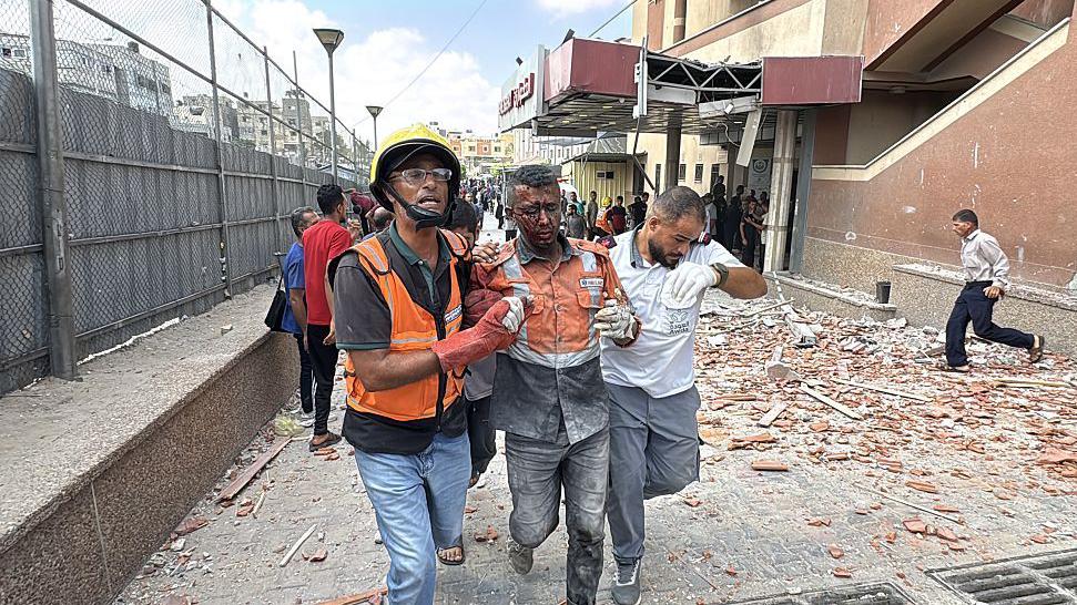 Four journalists among 15 killed in Israeli strikes on Gaza hospital: civil  defence