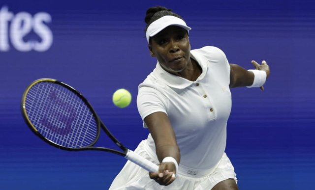 Battling Venus falls short on US Open return