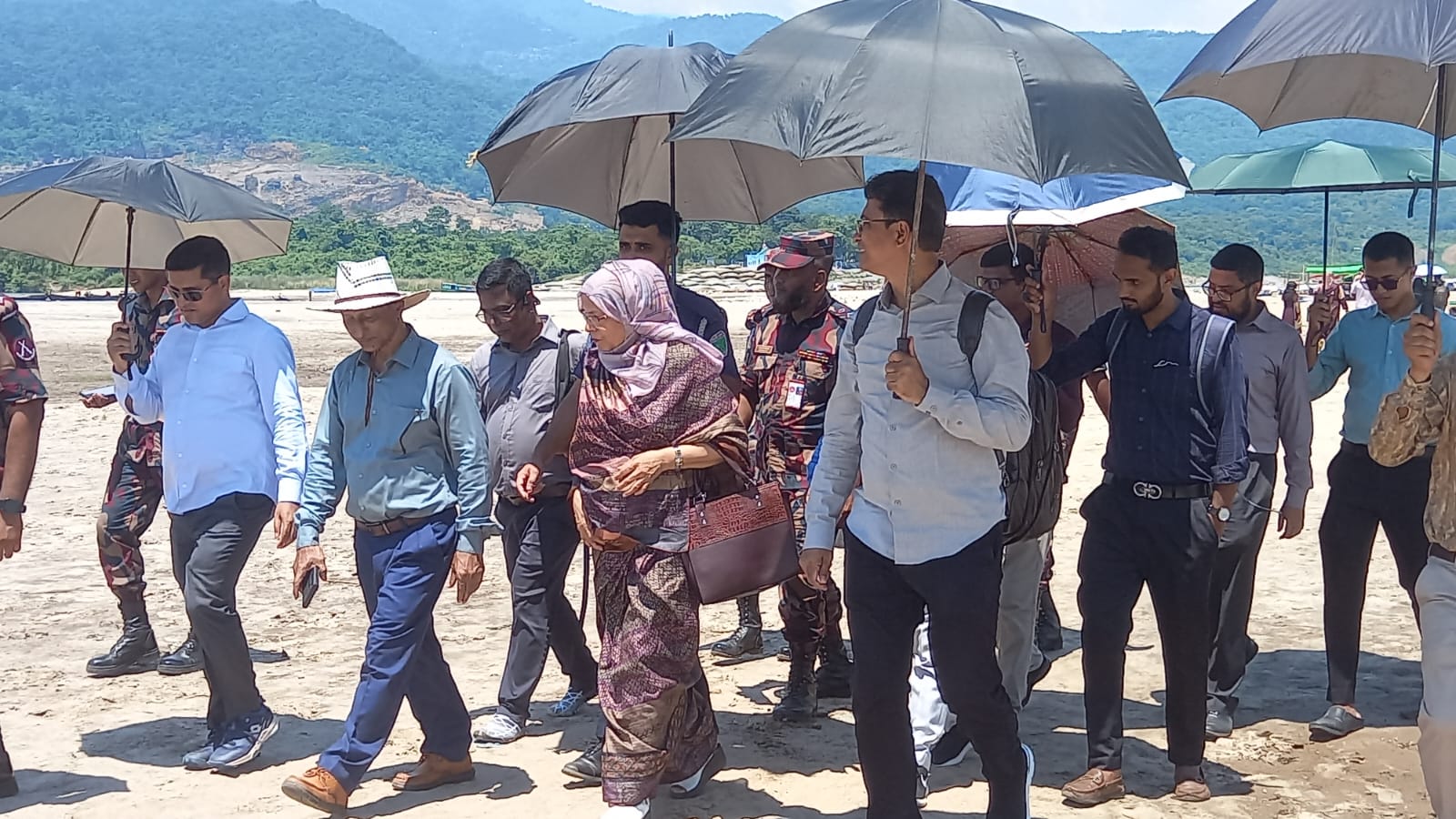 Cabinet Division probe body visits Sada Pathor tourist spot in Sylhet