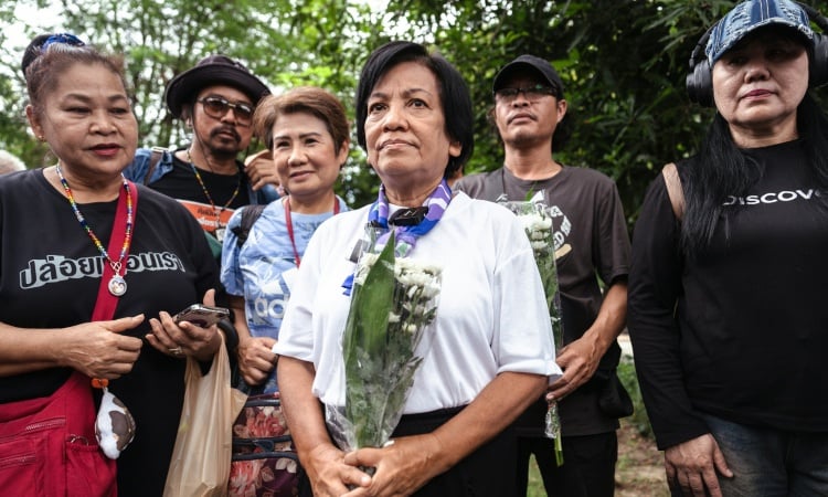 Thai woman jailed for 43 years for lese-majeste freed