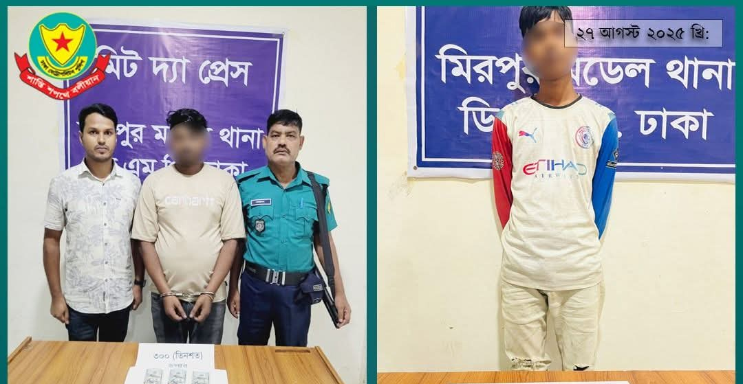 2 held in connection with theft of Chinese citizen's wallet in Mirpur | Others
