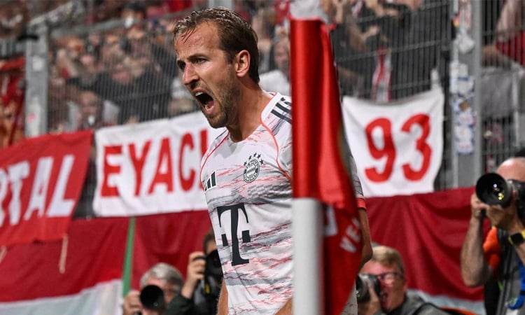Kane rescues Bayern in German Cup first round