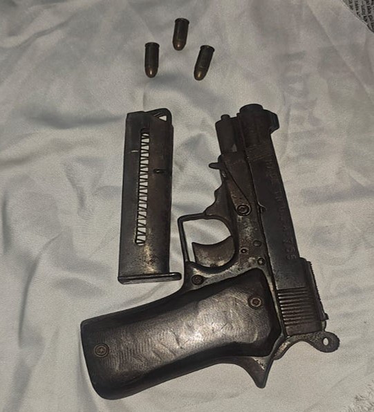 Foreign revolver, bullets recovered in Ctg | District