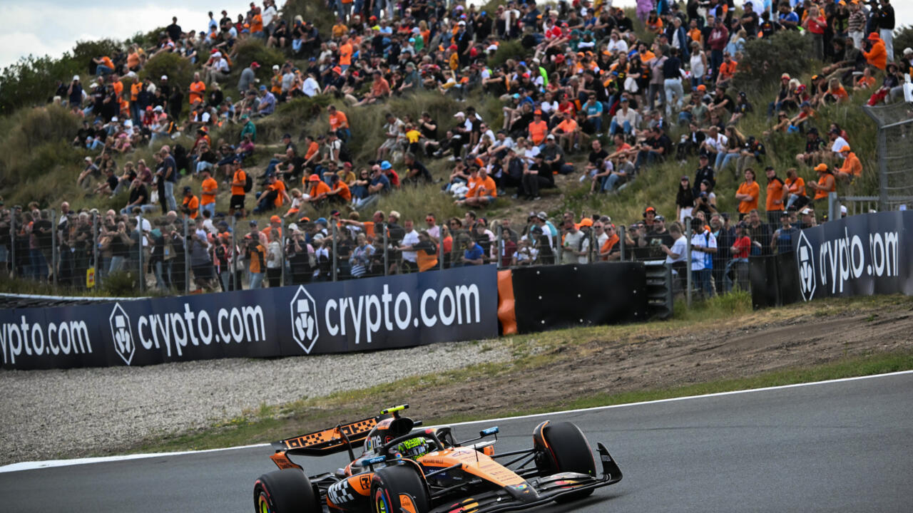 McLaren set pace in first practice at Dutch Grand Prix     