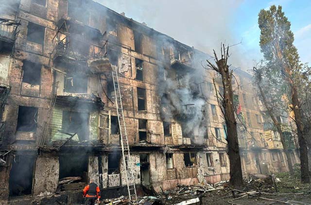 Ukraine's Dnipropetrovsk region under 'massive attack': governor