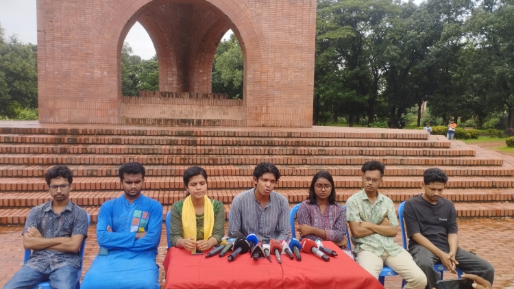 Progressive students announce 'Shongshoptok Parshad' panel for JUCSU polls