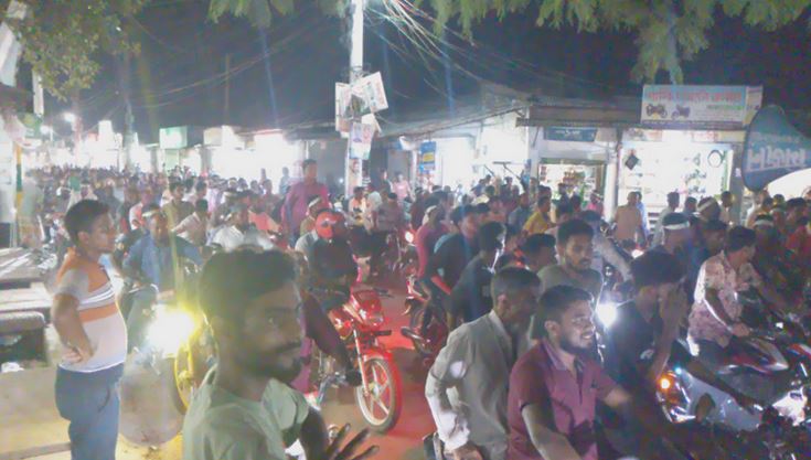 BNP held protest rally against extortion in Dinajpur