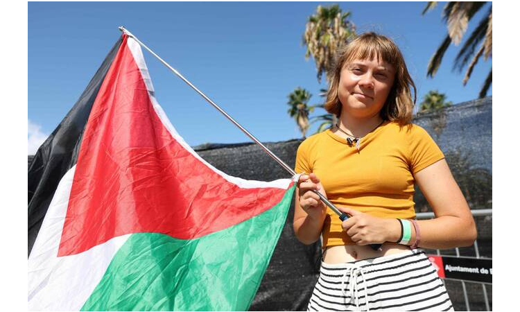 Gaza aid flotilla 'should not have to exist' says Thunberg
