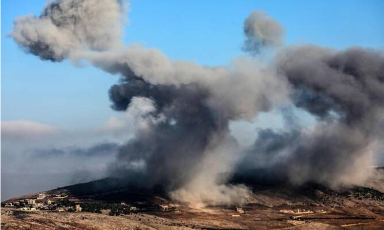 Israel army says strikes Hezbollah site in south Lebanon