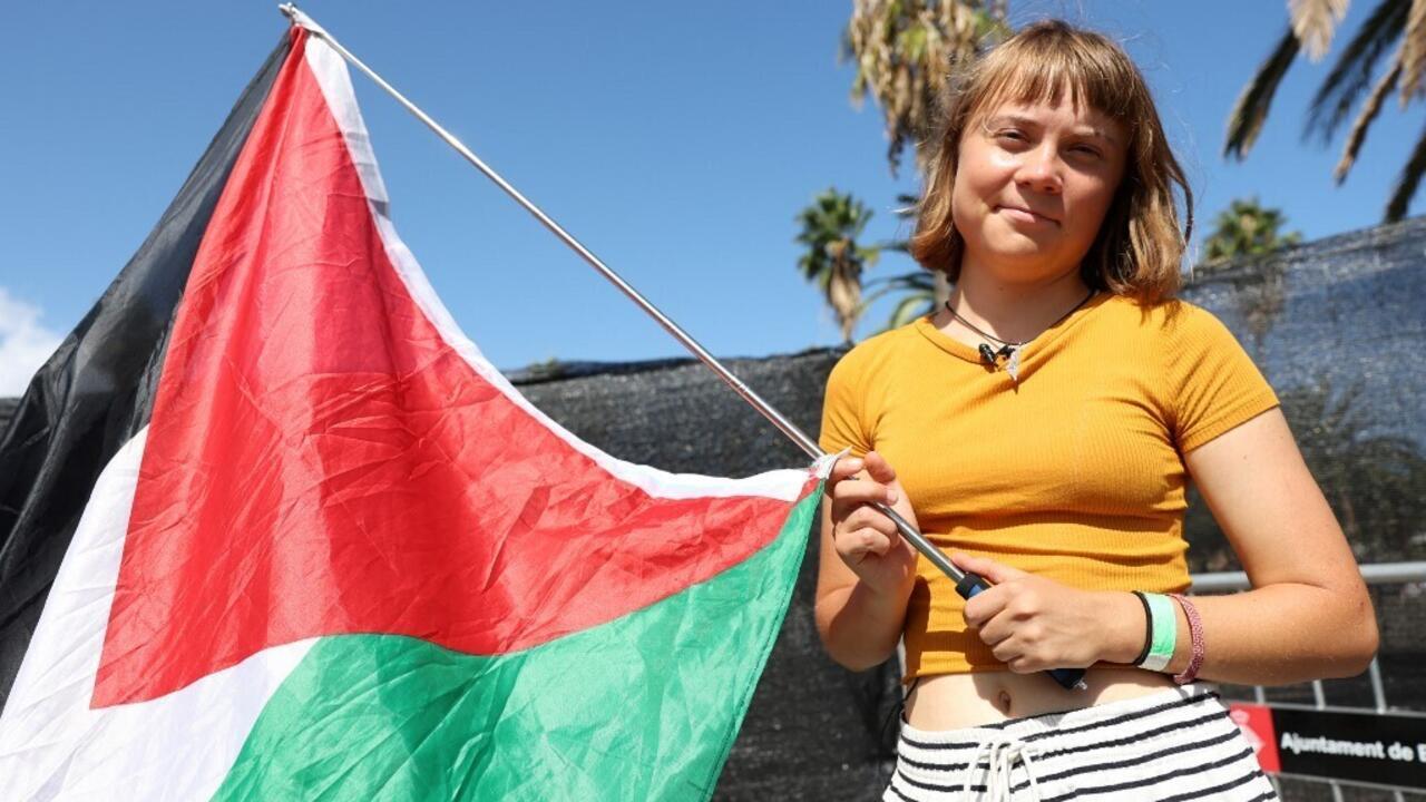 Aid flotilla with Greta Thunberg sets sail for Gaza