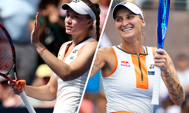 Vondrousova dumps out Rybakina to make US Open quarters