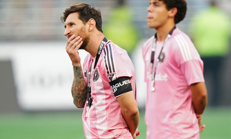 Seattle Sounders stun Messi's Inter Miami 3-0 to lift Leagues Cup