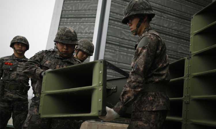 South Korea halts propaganda radio broadcasts into North: defence ministry