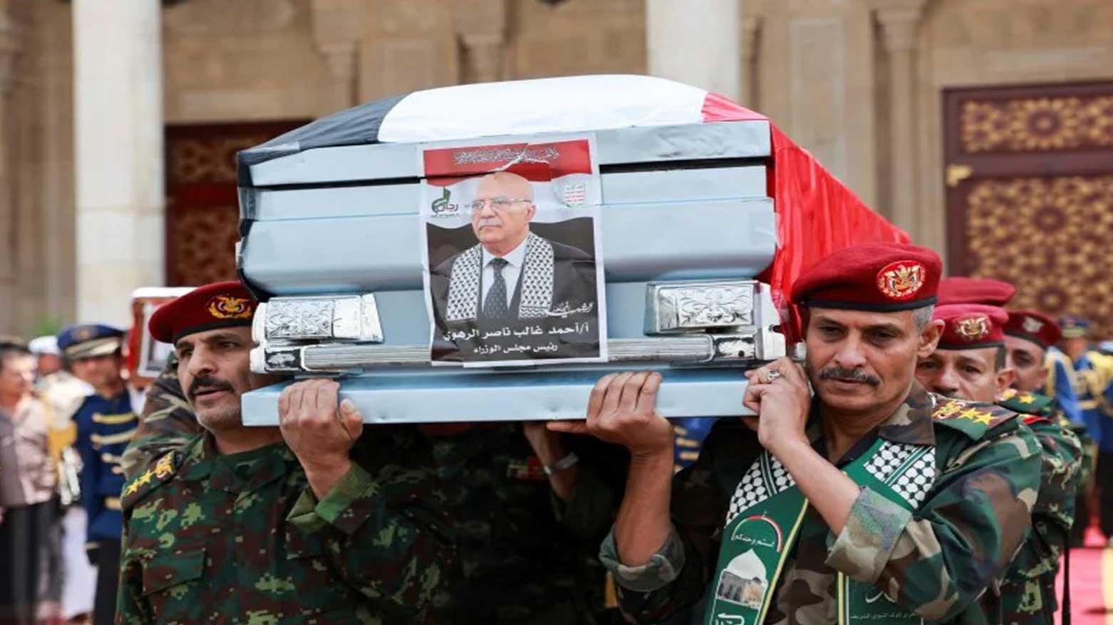 Yemen's Huthis hold funeral for PM killed in Israeli strike