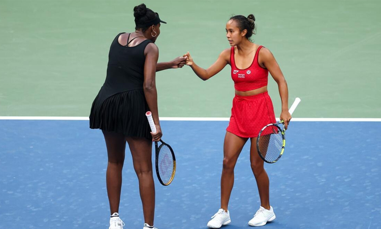 Williams will keep playing after US Open doubles exit